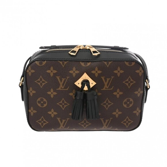 LOUIS VUITTON Monogram Saintonge Noir M43555 shoulder bag - Picture 1 of 12